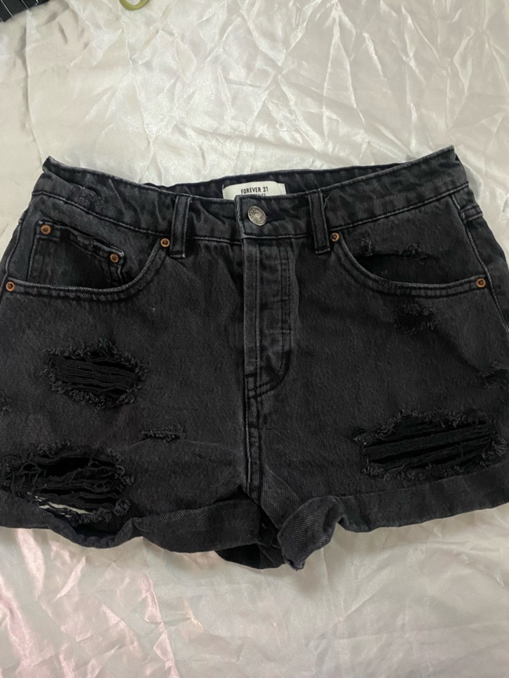 Forever 21 denim shorts